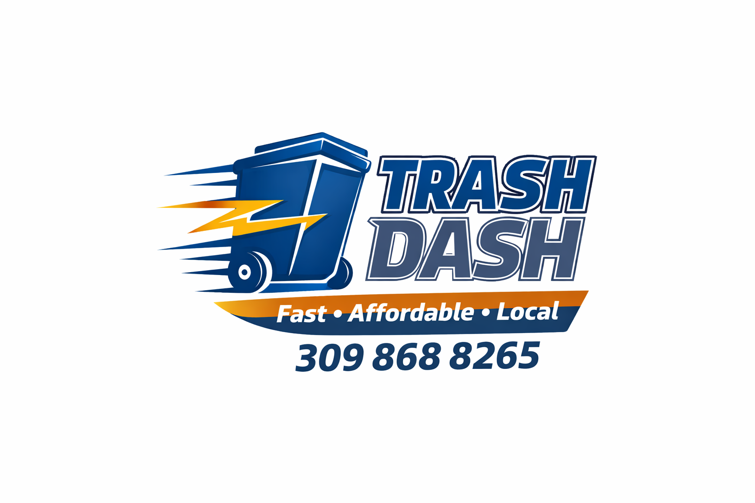 TrashDash Central Illinois logo